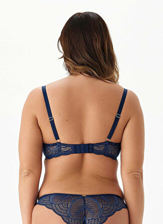 Selmark Mavi Balenli Sütyen 60817