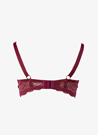 Selmark Bordo Balenli Sütyen 60817
