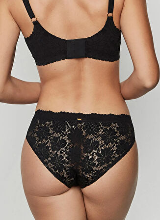Selmark Siyah Kadın Bikini Külot 10902 SELMARK