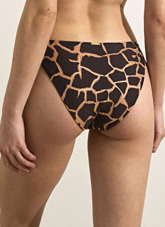 Selmark Kahve Kadın Bikini Alt BN107 SELMARK