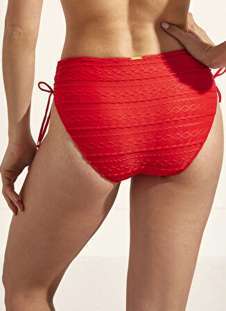 Selmark Kırmızı Kadın Bikini Alt BM003 SELMARK
