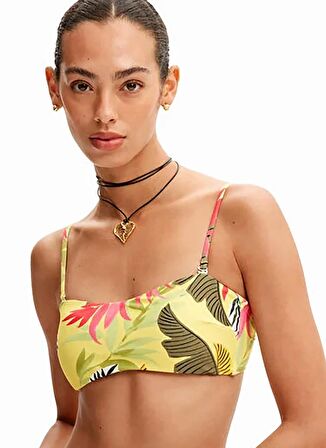 Desigual Sarı Kadın Bikini Üst 24SWMK06