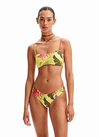 Desigual Sarı Kadın Bikini Alt 24SWMK09