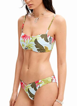 Desigual Mavi Kadın Bikini Alt 24SWMK09