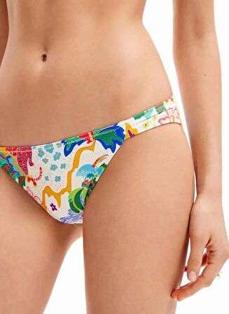 Desigual Beyaz Kadın Bikini Alt 24SWMK11