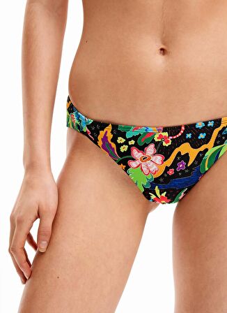 Desigual Siyah Kadın Bikini Alt 24SWMK11