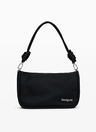 Desigual Siyah 25x8,5x14,5 cm Kadın Çapraz Çanta 24WAXY302000U