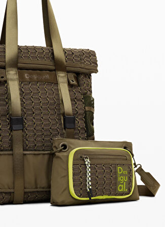 Desigual Haki Kadın Sırt Çantası BACK_MODULARIS APOLO VOYAGER
