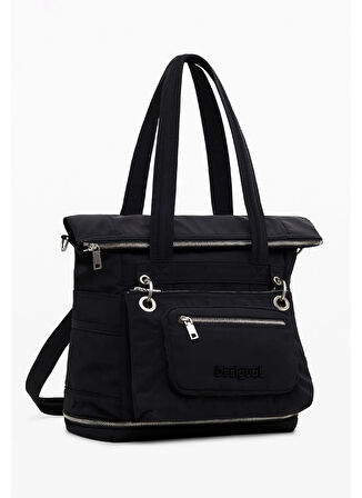 Desigual Siyah Kadın Sırt Çantası BACK_BASIC MODULAR VOYAGER BLACK