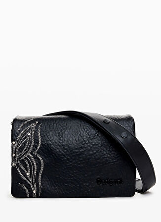 Desigual Siyah Kadın Çapraz Çanta BAG_GOODALL DORTMUND FLAP 2.0