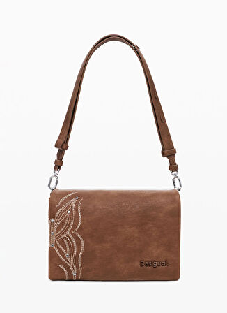 Desigual Kahve Kadın Çapraz Çanta BAG_GOODALL SAND DORTMUND FLAP 2.0
