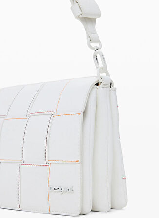 Desigual Beyaz Kadın Çapraz Çanta BAG_YOKO BLANCO_DORTMUND FLAP