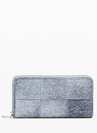 Desigual Mavi Kadın Cüzdan MONE_YOKO PU DENIM FIONA