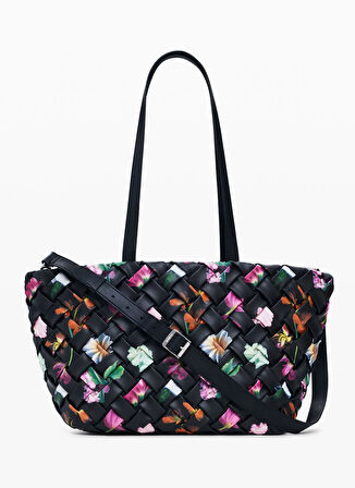 Desigual Siyah - Çok Renkli Kadın El Çantası BAG_ÉCLAT CAHUIL MINI