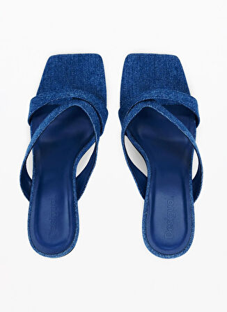 Desigual Topuklu Sandalet, 40, Lacivert