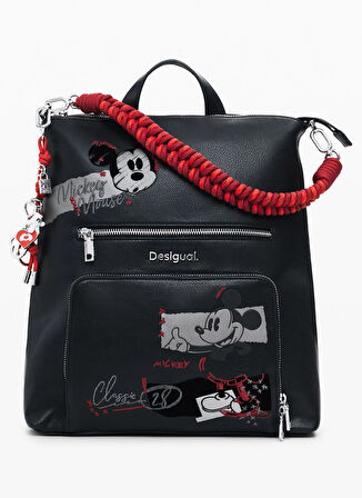 Desigual Siyah Kadın Sırt Çantası 25WAKP012000