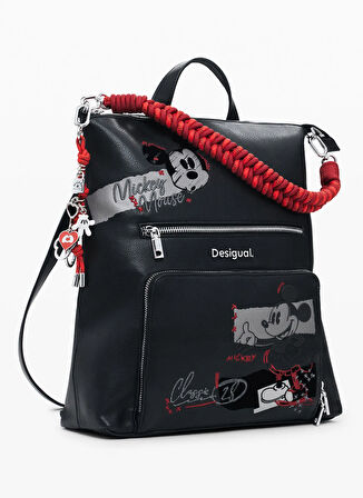 Desigual Siyah Kadın Sırt Çantası 25WAKP012000
