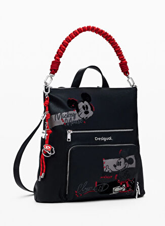Desigual Siyah Kadın Sırt Çantası 25WAKP012000