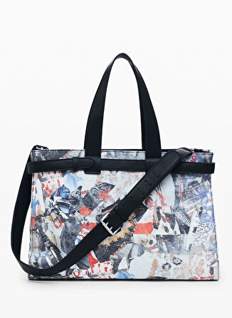 Desigual Çok Renkli Kadın Omuz Çantası 25WAXA409019