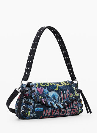 Desigual Çok Renkli Kadın Omuz Çantası 25WAXD229019