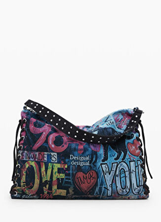 Desigual Çok Renkli Kadın Omuz Çantası 25WAXD239019