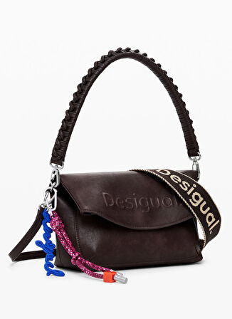 Desigual Kahve Kadın Omuz Çantası 25WAXP706009
