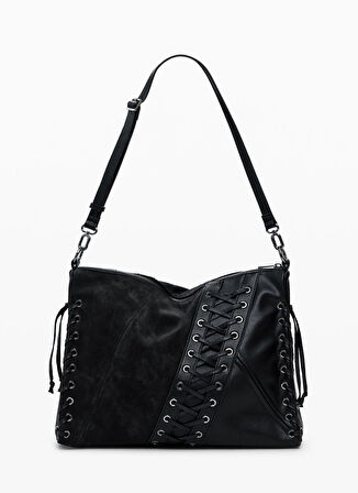 Desigual Siyah Kadın Omuz Çantası 25WAXP792000