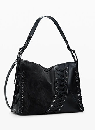 Desigual Siyah Kadın Omuz Çantası 25WAXP792000