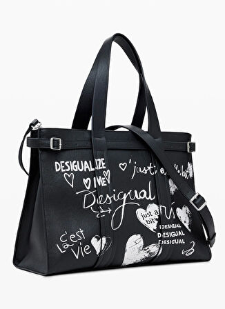 Desigual Siyah Kadın Omuz Çantası 25WAXPA52000