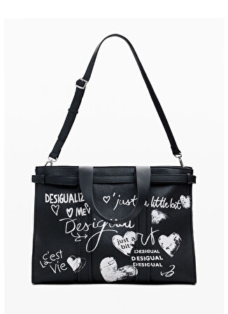 Desigual Siyah Kadın Omuz Çantası 25WAXPA52000