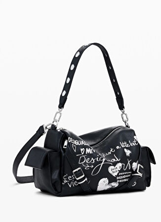 Desigual Siyah Kadın Omuz Çantası 25WAXPA62000