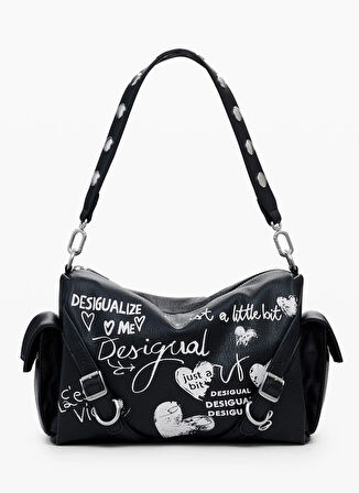 Desigual Siyah Kadın Omuz Çantası 25WAXPA62000