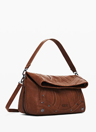 Desigual Kahve Kadın Omuz Çantası 25WAXPA86011