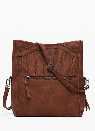 Desigual Kahve Kadın Omuz Çantası 25WAXPA86011