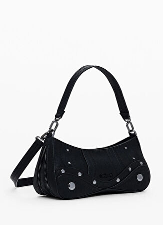 Desigual Siyah Kadın Omuz Çantası 25WAXPA92000