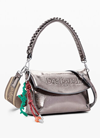 Desigual Gümüş Kadın Omuz Çantası 25WAXPAQ9225