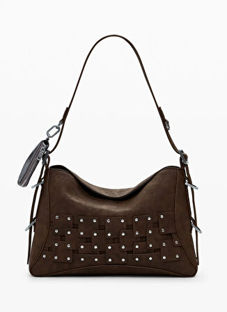 Desigual Kahve Kadın Omuz Çantası 25WAXPBP6009