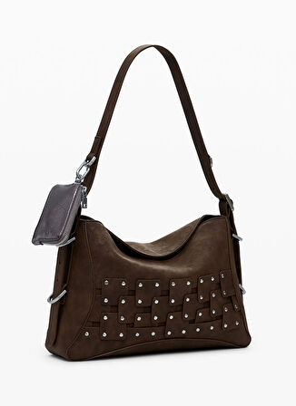 Desigual Kahve Kadın Omuz Çantası 25WAXPBP6009