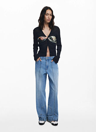 Desigual Çok Renkli Kadın Şal 25WAWA09