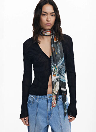 Desigual Çok Renkli Kadın Şal 25WAWA09