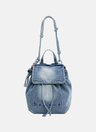 Desigual Mavi Kadın Sırt Çantası 26SAKD075005