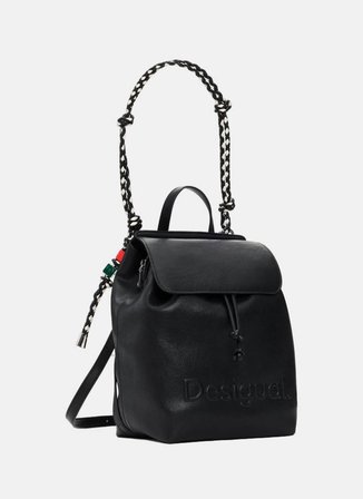 Desigual Siyah Kadın Sırt Çantası 26SAKP192000