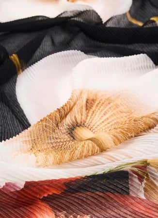 Desigual Çok Renkli Kadın Desenli Şal 26WAWA17