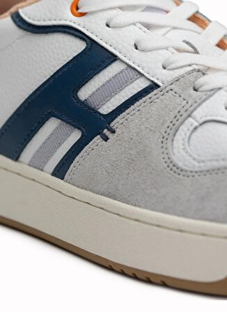 Hoff Beyaz - Çok Renkli Erkek Deri Sneaker METROPOLE