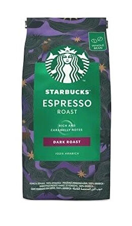 Starbucks Espresso Roast 200g Çekirdek Kahve