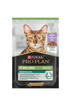 Pro Plan Jelly Pouch Hindi Etli Kısırlaştırılmış Yetişkin Kedi Konservesi 85 gr 12li SET