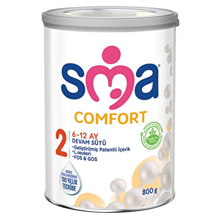 SMA Comfort 2 Devam Sütü 800 Gr. 6-12 Ay