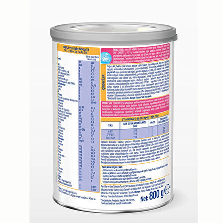 SMA Comfort 2 Devam Sütü 800 Gr. 6-12 Ay