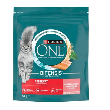 Purina One Somomlu Kısır Kedi Maması 750 Gr