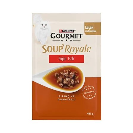 Gourmet Soup Royale Sığır Etli Kedi Çorbası 45 Gr